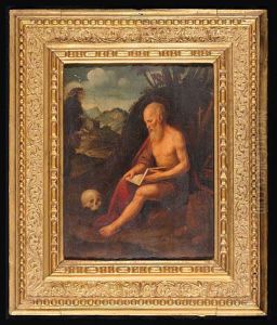 San Girolamo In Meditazione by Marco Basaiti