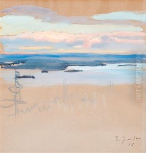 Sea Views (2 Works) by Eero Jaernefelt