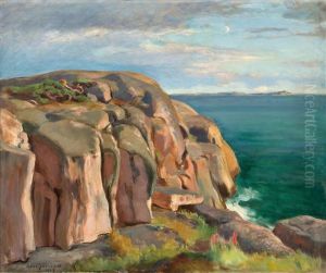 Cliffs On The Shore Of Kaivopuisto Cliffs On The Shore Of Kaivopuisto