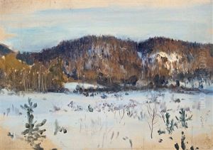 Winter Landscape by Eero Jaernefelt