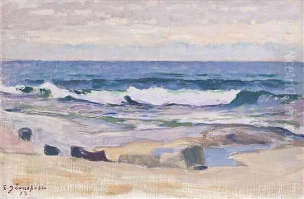 Evening Light By The Coast - view 1