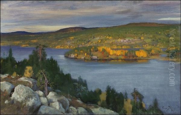 Syysmaisema Kolilta - view 1
