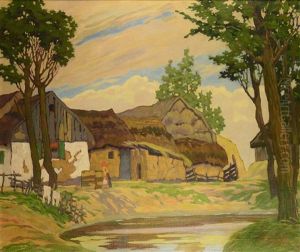 Valasske Chalupy S Rybnikem by Bohumir Jaronek