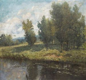 Trees By The Water by Petr Jaros