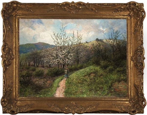 Spring In The Orchard - view 1