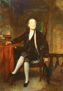 Portrait Of Harriet Douglas (+ Portrait Of William Douglas; Pair)