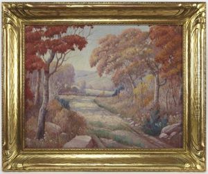 Untitled - Autumn Landscape by Frederick Jarvis