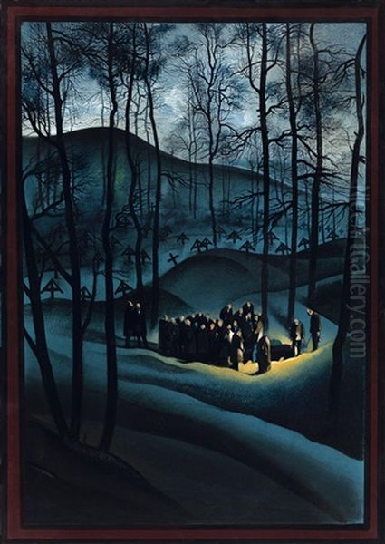 Graveyard Scene Inmoonlight - view 1