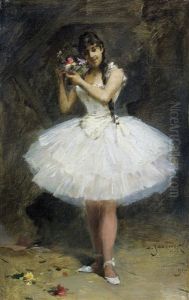 A Dancer by Zdzislaw Jasinski