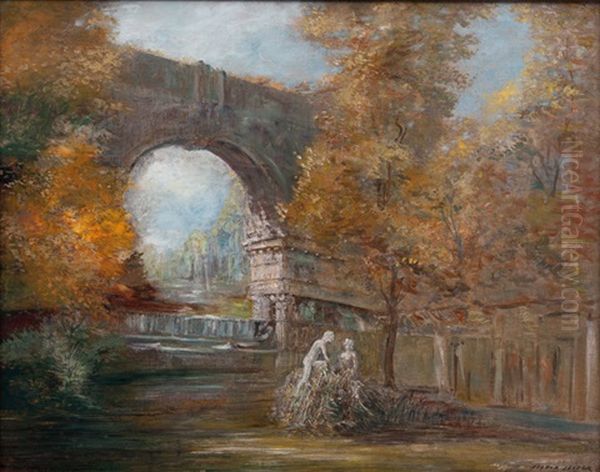 Park With Triumphal Arch - view 1