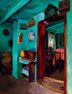 In The Green Room by Pal Javor