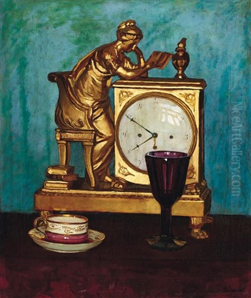 Still-life With A Clock - view 1