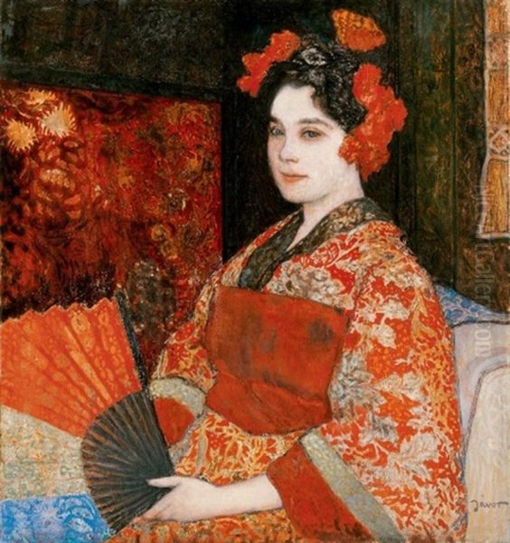 No Japan Kimonoban (woman In Japanese Kimono) - view 1