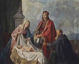 The Adoration With Saint Wenzel, Prince Of Prague