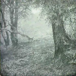 Autumn Memories  Pigeons By A Woodland Stream  3 Landscapes Sketches by William Samuel Jay