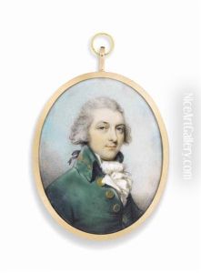 James Bayley (1757-1842), In Green Coat With Embroidered Gold Arrow On His Collar