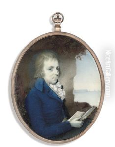 Thomas Sinclair Of Abbeyville, In Blue Coat, White Waistcoat, White Frilled Cravat