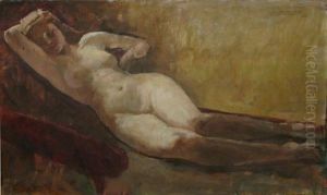 Nud Culcat by Andor Basch