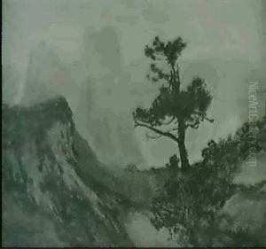 Die Dolomiten Bei Sonnenaufgang by Sigismond Jean-Ernest Jeanes