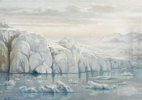 Gletscher Auf Spitzbergen - view 1