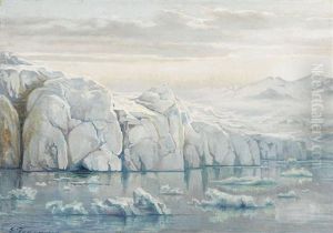 Gletscher Auf Spitzbergen by Edouard Jeanmaire