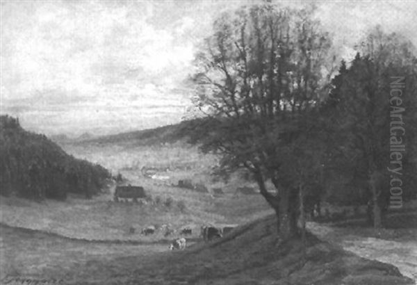 Le Vallon Et Le Village De La Chaux-de-fonds - view 1