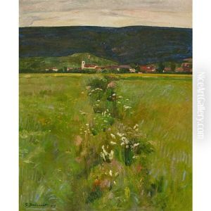Le Fosse Fleuri (cressier) by Gustave Jeanneret