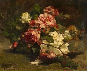 Floral Still Life by Georges Jeannin