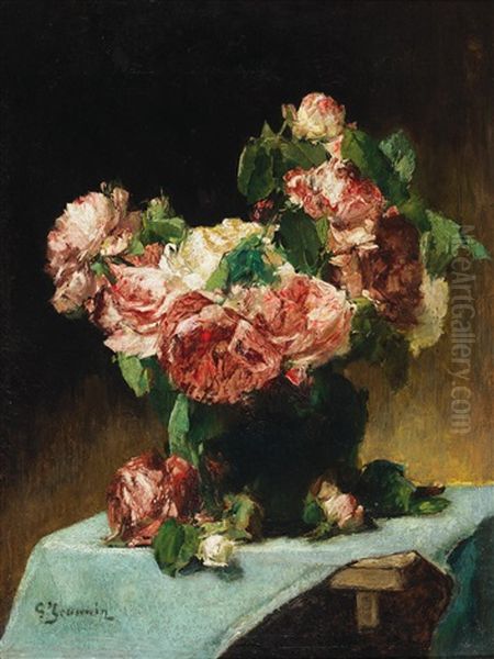 Bouquet Of Roses In A Vase - view 1