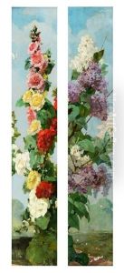 Lilas Et Fraisiers (pair)