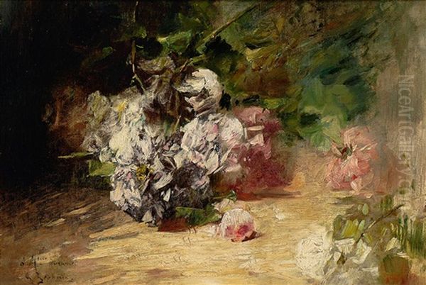 Blumenstillleben Mit Rosen - view 1