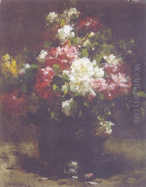 Roses In An Urn - view 1