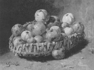 Panier De Pommes by Georges Jeannin