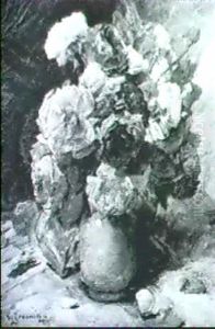 Rosen In Vase by Georges Jeannin