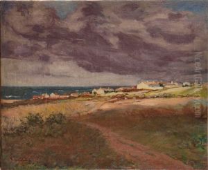 Village En Bord De Mer by Pierre Georges Jeanniot