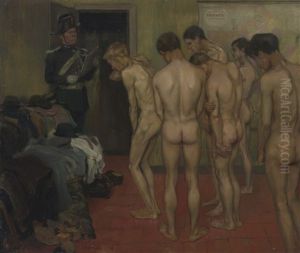 Conscrits by Pierre Georges Jeanniot