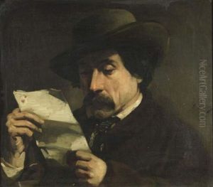 Portrait De Theophile Sylvestre (journaliste Critique D'art)
