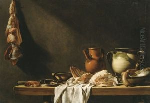 Table De Cuisine by Nicolas Henry Jeaurat De Bertry