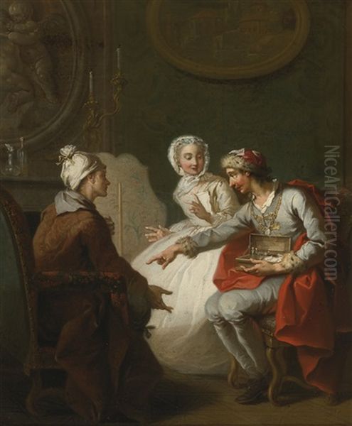 The Doctor's Visit, Or "the Charlatan," Also Known As Le Marchand D'orvietan Dr L'operateur Barri - view 1
