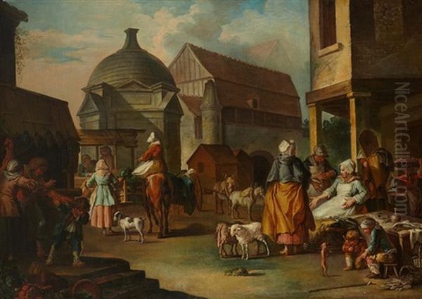 Scene De Marche Dans Une Ville - view 1