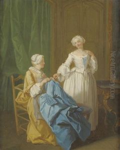 La Robe Bleue by Etienne Jeaurat