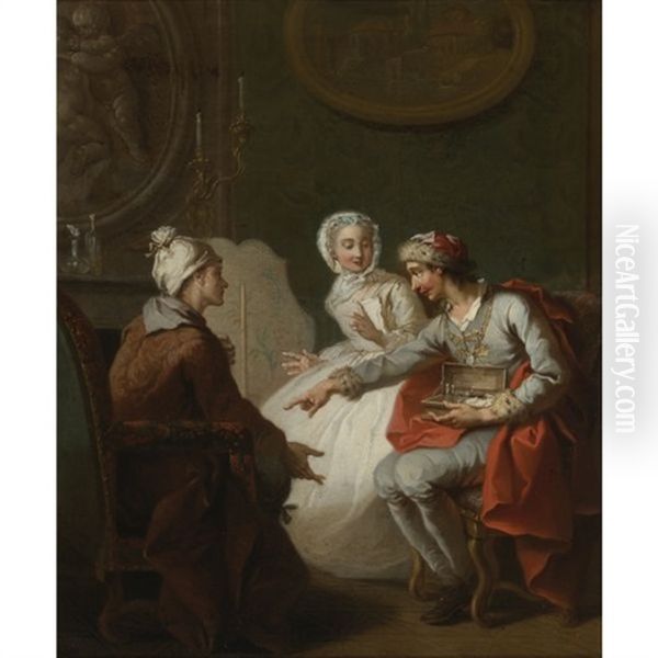 The Doctor's Visit, Or The Charlatan, Also Known As Le Marchand D'orvietan Or L'operateur Barri - view 1