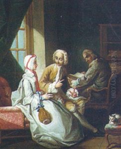 The Jealous Husband by Etienne Jeaurat