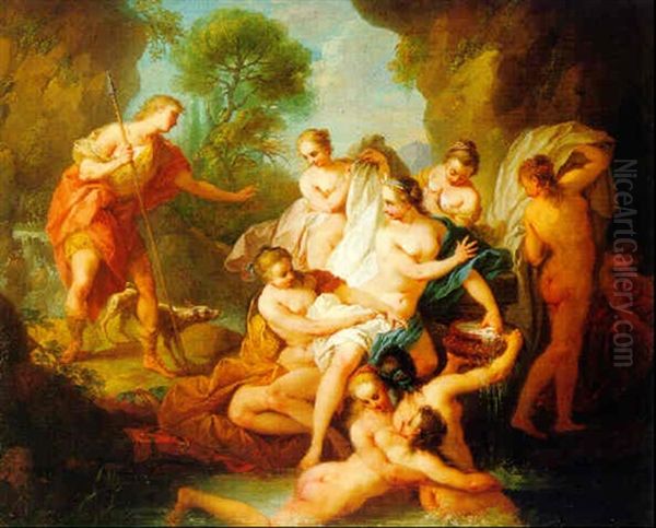 Diana Surprised By Acteon - view 1