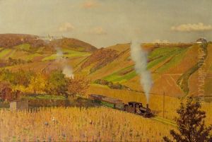 Zahnradbahn Auf Den Kahlenberg
