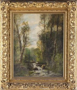 Wooded Brook by Joseph Jefferson