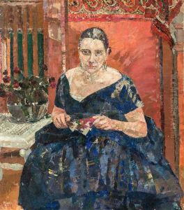 Woman With Fan