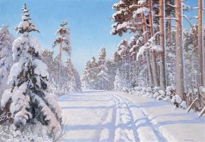 Idyllic Winter Landscape