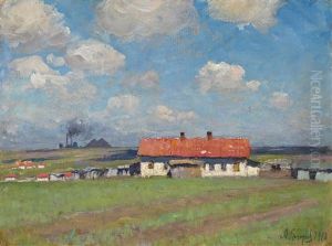 Village Yuzovka by Andrei Afanasievich Jegorov