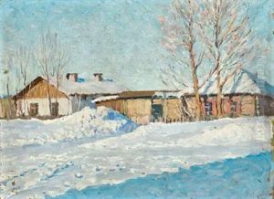 Winter Day by Andrei Afanasievich Jegorov